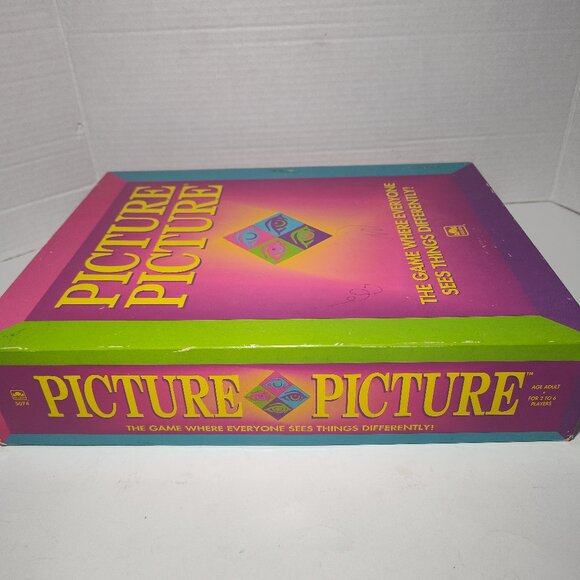 Vintage Picture Picture Game by Golden - 1992 Edition - 100% Complete! - Picture 5 of 7